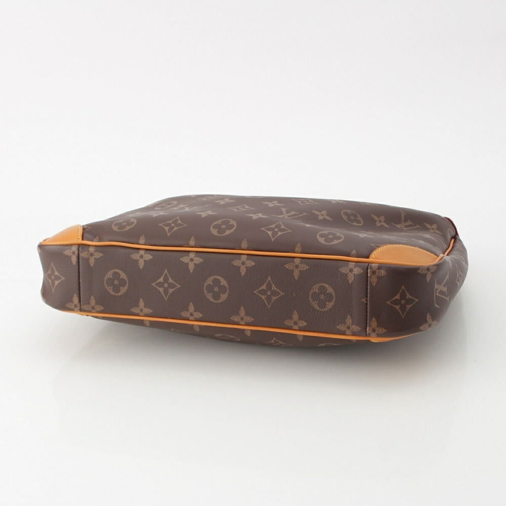 Louis Vuitton Spring Summer Calfskin Monogram Boulogne Hobo Shoulder Bag Brown - Picture 5 of 6